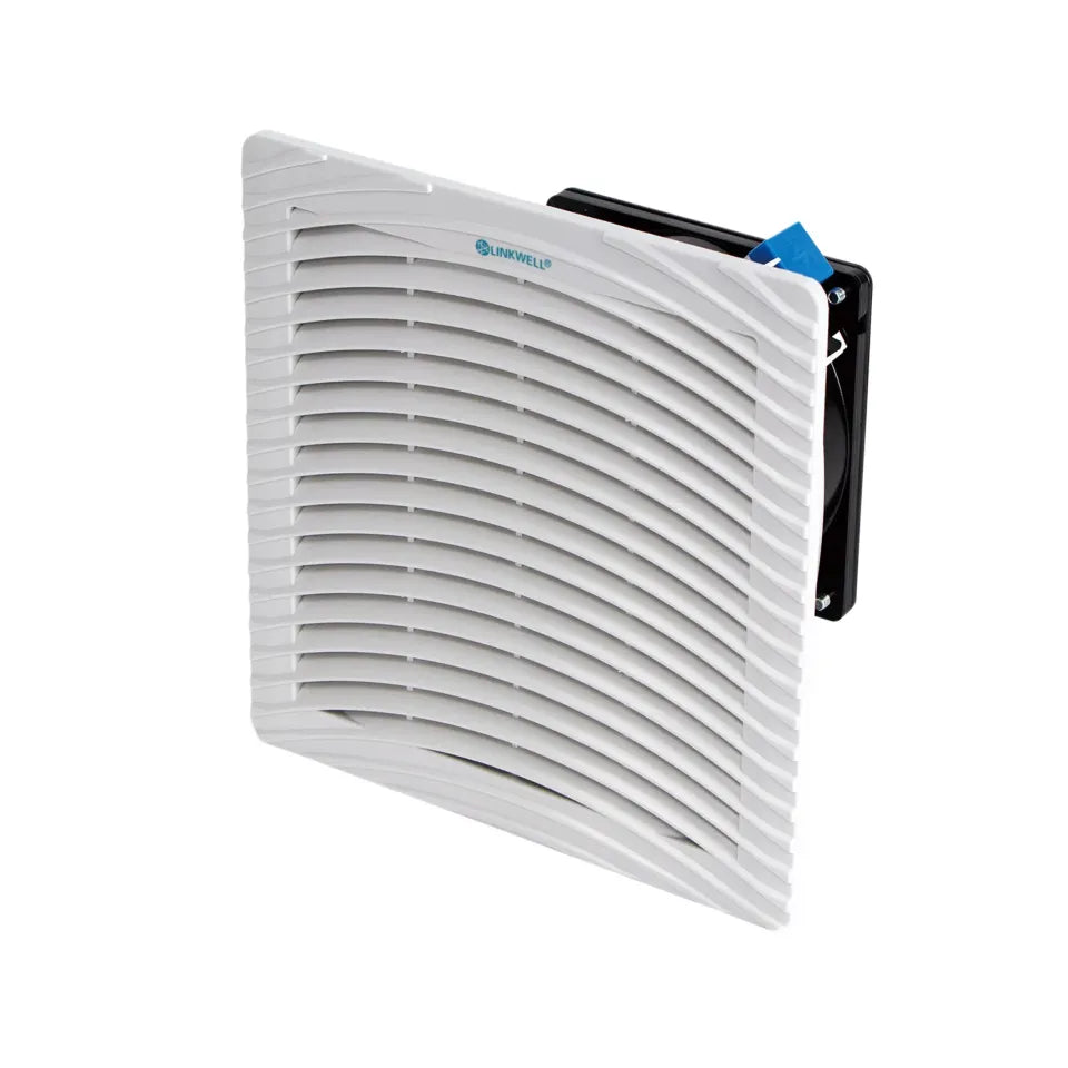 LINKWELL FK5523.230 Fan and Filter, Panel Mount, RAL7035, IP54, 204x204mm Fans LINKWELL - BNR Industrial Automation