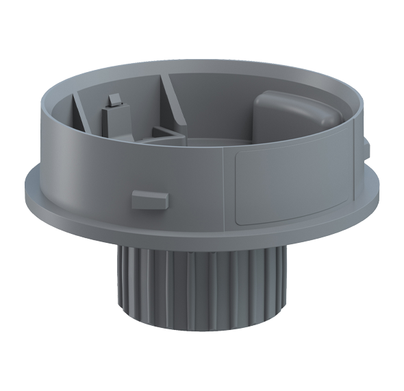 Werma Mini Mounting Adapter Accessories, Base and Wall Mount Beacon Werma Mini Adapter Installation mount M22 GY - 260.700.03 - BNR Industrial Automation