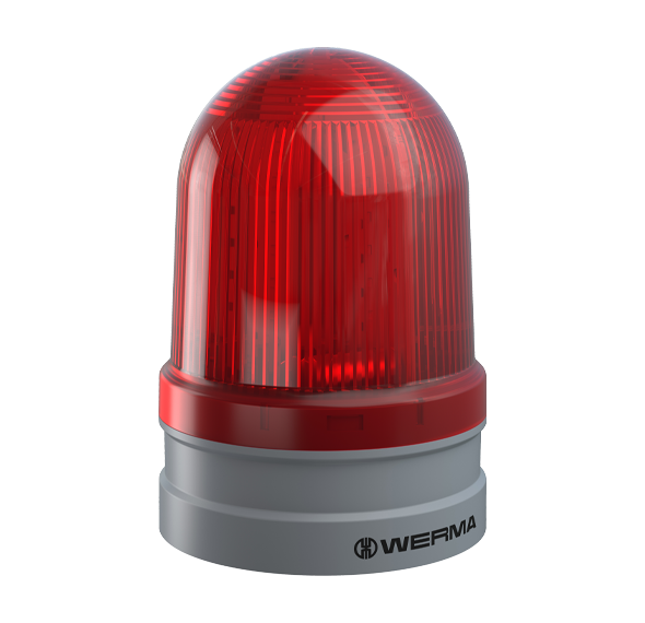Werma EvoSIGNAL Series Maxi TwinLIGHT Permanent/Flashing LED Beacon 12/24VAC/DC or 115-230VAC Beacon Werma Red 12/24VAC/DC - BNR Industrial Automation