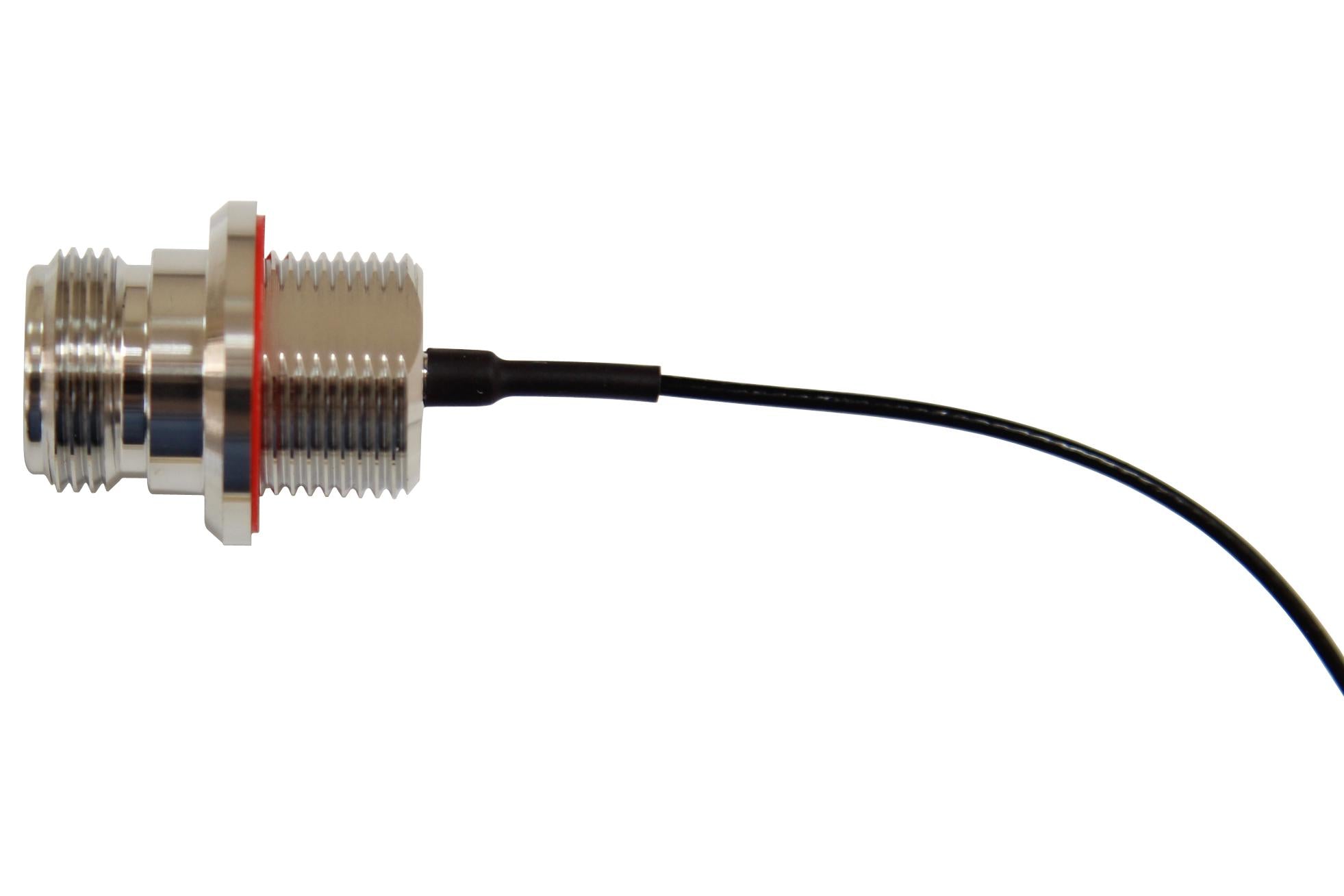 RF Coaxial Cable Assembly, IP67 Rear-Lock N' Type B/H JackSMA Plug, 200mm Antenna Multicomp - BNR Industrial Automation
