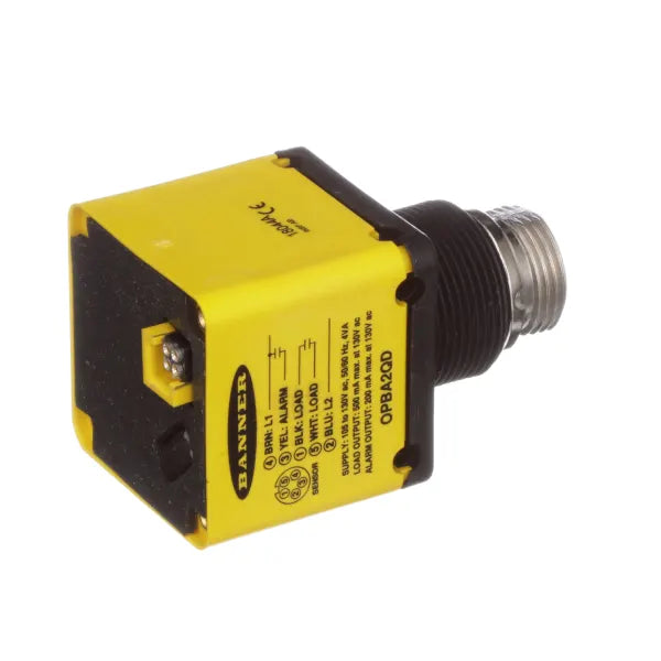 Banner Engineering Photoelectric Sensor OMNI-BEAM Series - OPBA2QD Sensors Banner - BNR Industrial Automation
