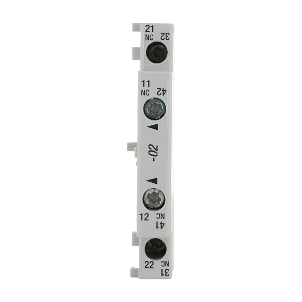 S+S CA7 Auxiliary Contact with 2NC Contact Side Mount - CA7-PA-02 Sprecher + Schuh - BNR Industrial Automation