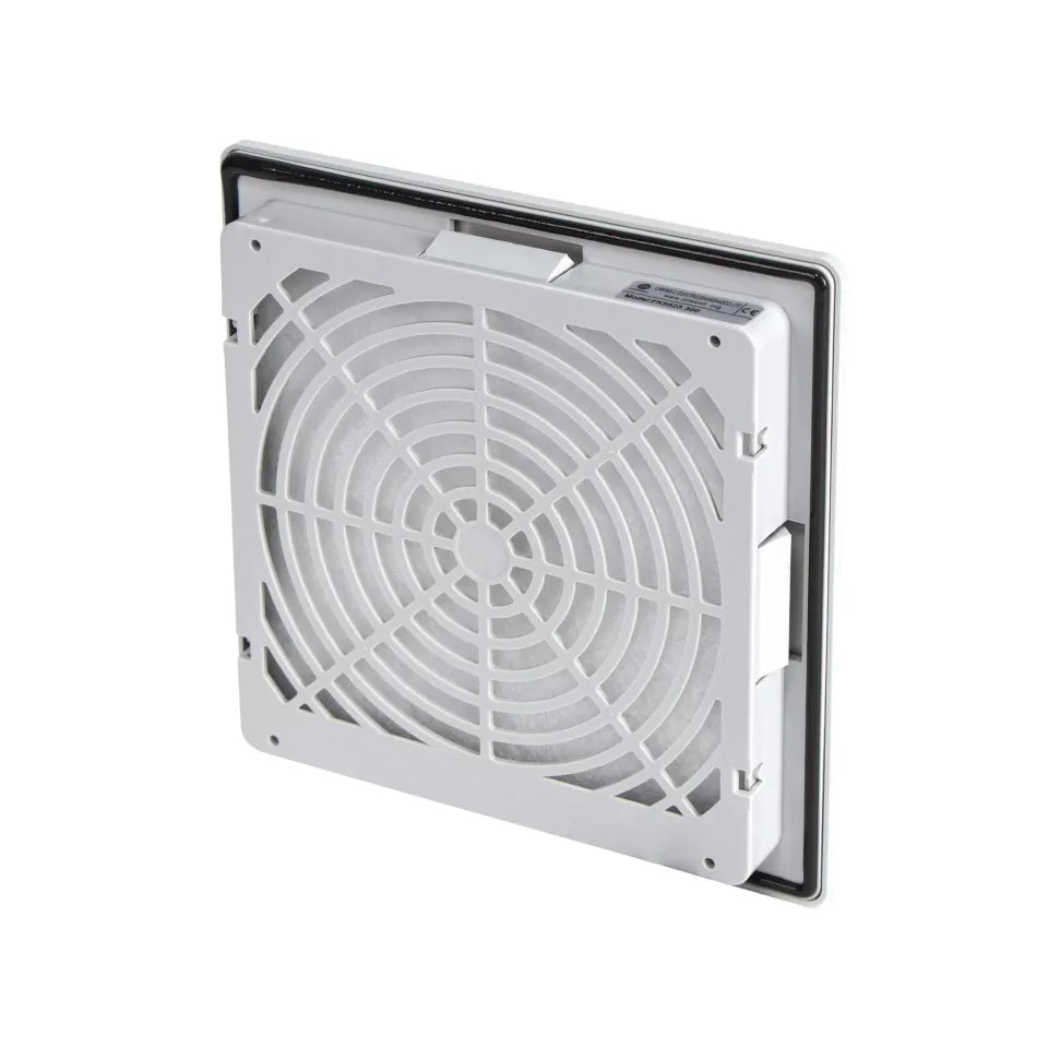 LINKWELL FK5523.300 Exit Filter, Panel Mount, RAL7035, IP54, 204x204mm Fans LINKWELL - BNR Industrial Automation