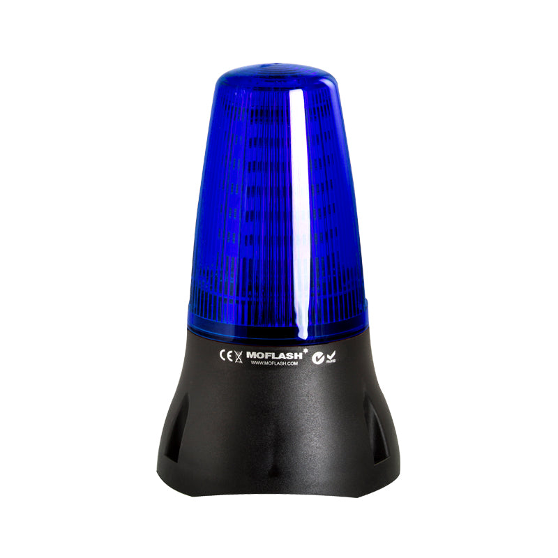 MOFLASH LEDD125 LED Multi Functional Beacons Beacons MOFLASH Blue 24VDC - BNR Industrial Automation
