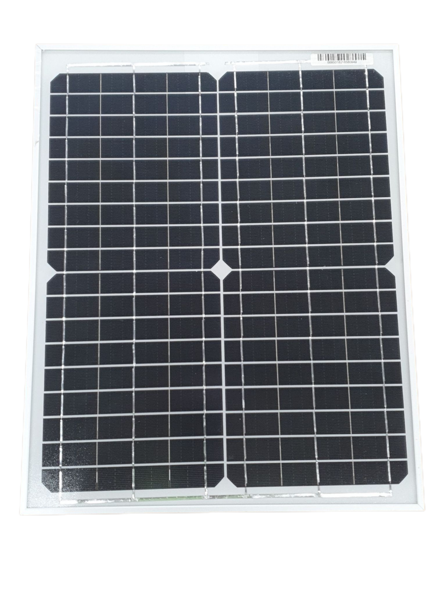 Powertech Symmetry Solar PV 20w Module; Mono 12v 5m No Connectors (25mm) - BNR Industrial