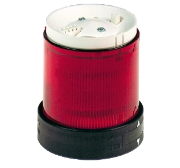 Schneider Electric Indicator bank, Harmony XVB, illuminated unit, plastic, red, 70mm, flashing, integral LED, 24V AC/DC - XVBC5B4 Schneider Electric - BNR Industrial Automation