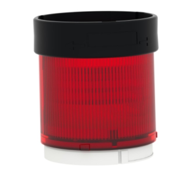 Schneider Electric Indicator bank, Harmony XVB, illuminated unit, plastic, red, 70mm, flashing, integral LED, 24V AC/DC - XVBC5B4 Schneider Electric - BNR Industrial Automation