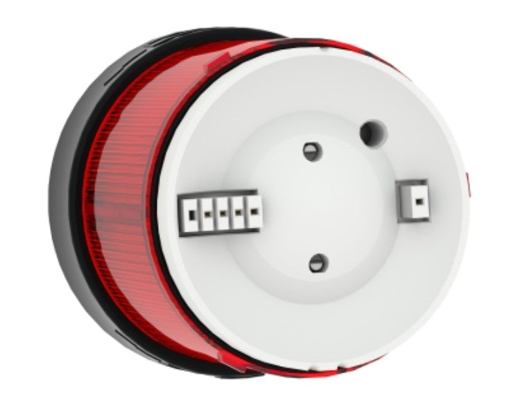 Schneider Electric Indicator bank, Harmony XVB, illuminated unit, plastic, red, 70mm, flashing, integral LED, 24V AC/DC - XVBC5B4 Schneider Electric - BNR Industrial Automation