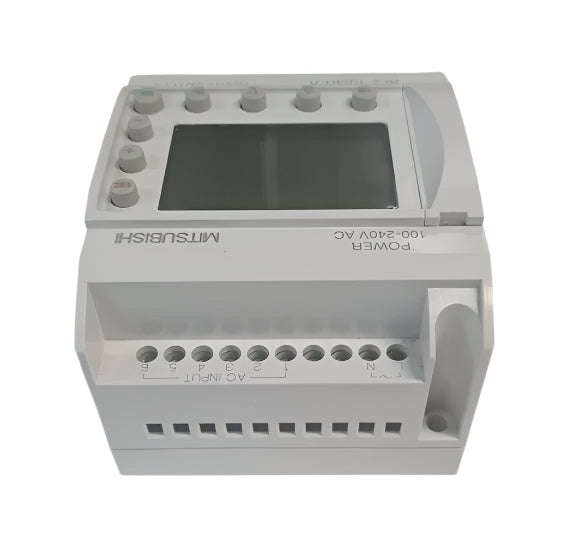 Mitsubishi Electric Alpha 2 Series Logic Module, 100 → 240 V ac Supply, Relay Output, 6-Input, Digital Input - AL2-10MR-A (Used - Good Working Condition) MITSUBISHI ELECTRIC - BNR Industrial Automation