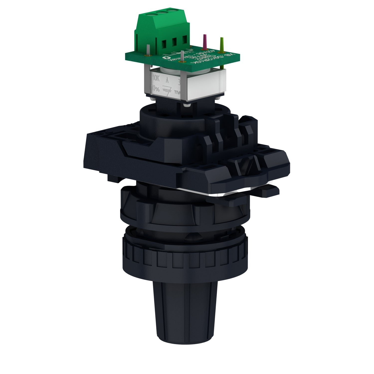 Schneider Electric XB5 4.7kΩ Rotary Potentiometer 1-Gang Panel Mount - XB5AD912R4K7 Schneider Electric - BNR Industrial Automation