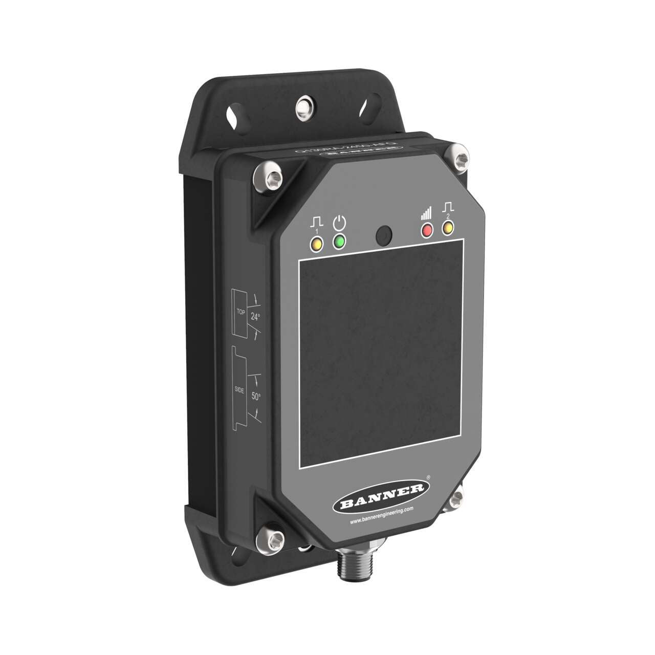 Banner Q130RA-9076-AFQ R-GAGE Series Radar Sensor, Range 1 to 24m Single Zone Sensors Banner - BNR Industrial Automation