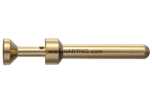 HARTING Han E® Crimp Contact Pins HARTING Gold Male 0.14 - 0.37 - BNR Industrial Automation