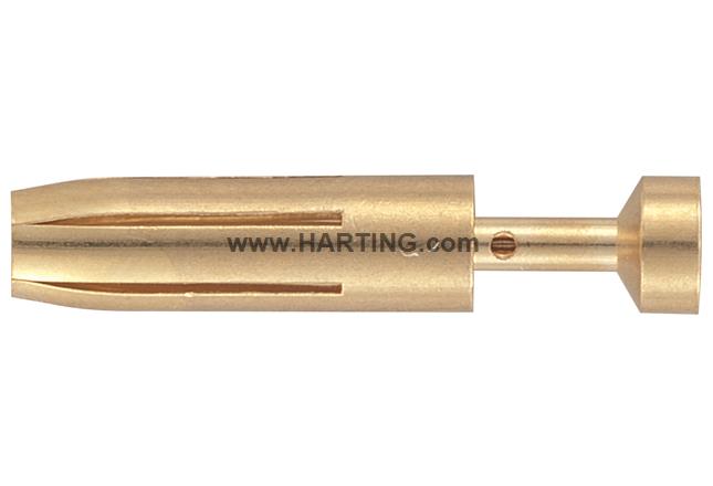 HARTING Han E® Crimp Contact Pins HARTING Gold Female 0.14 - 0.37 - BNR Industrial Automation
