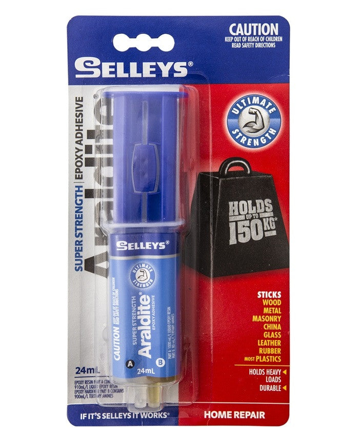 Selleys Araldite Super Strength Epoxy Adhesive 24ml Glue Selleys - BNR Industrial Automation