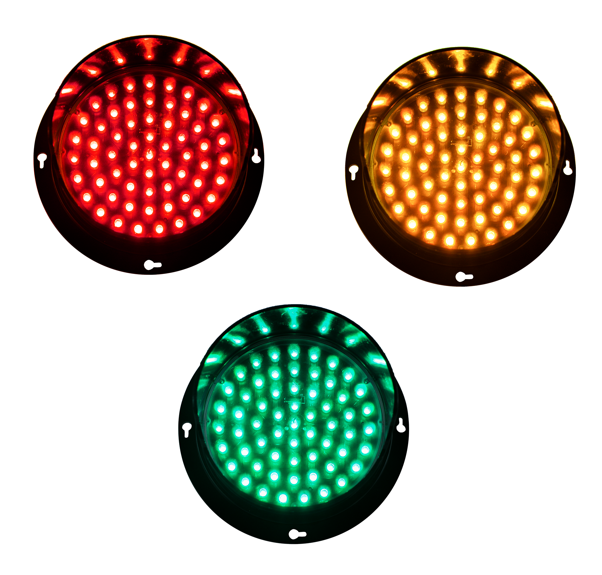 BNR 125mm Surface Mount IP65 LED Pixel Cluster Signal Lights BNR - BNR Industrial Automation