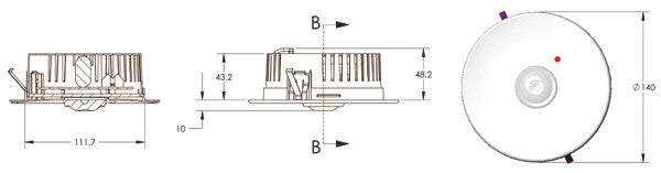 PIERLITE LED Firefly Emergency Light Lighting PIERLITE - BNR Industrial Automation