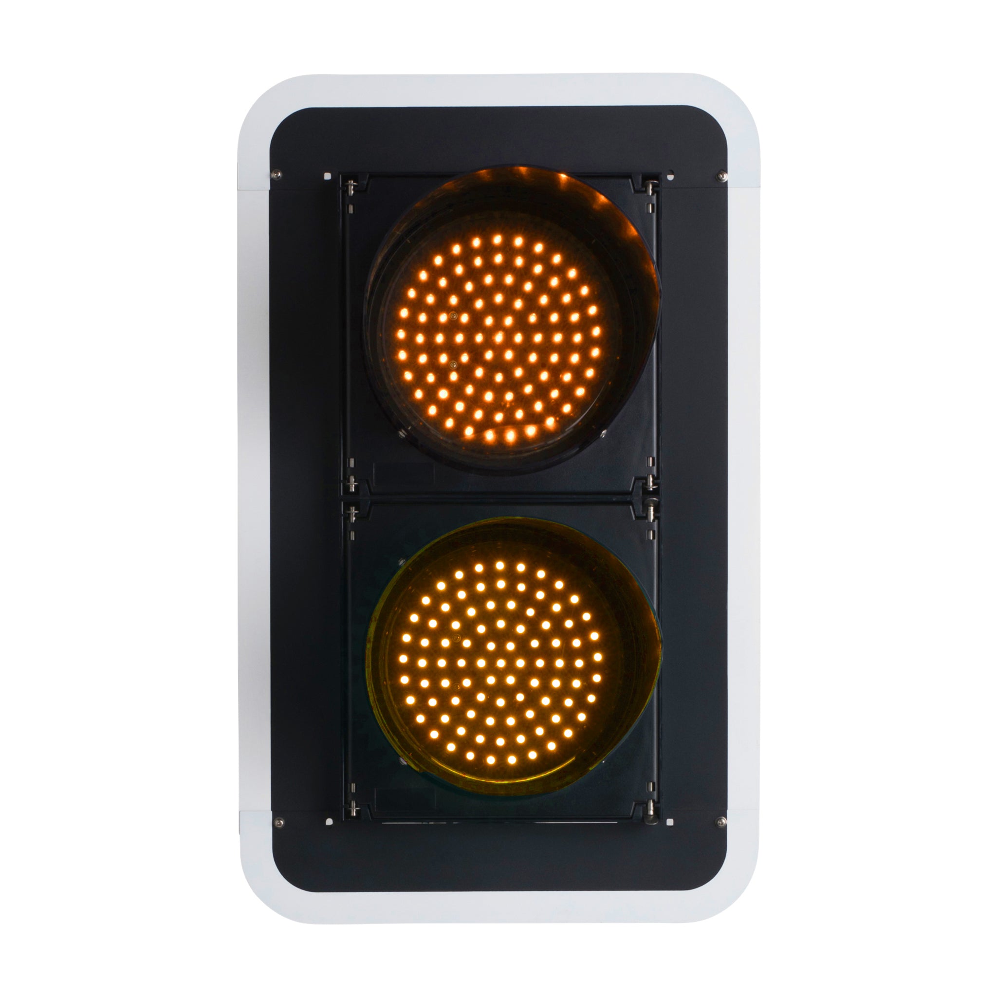BNR 2 Aspect 200mm Wig-Wag LED Traffic Lights 12-24VDC or 110-240VAC Traffic Light BNR - BNR Industrial Automation