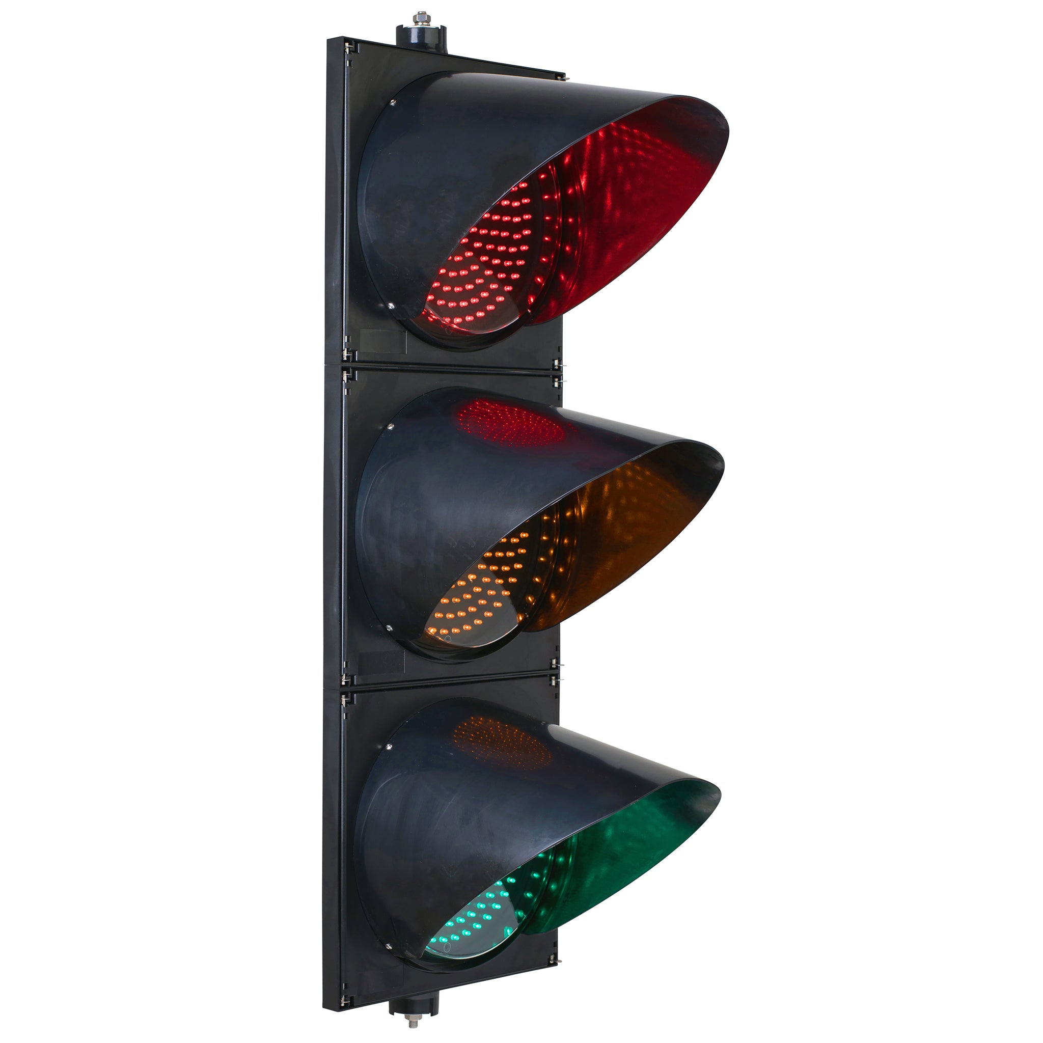 BNR 3 Aspect 300mm LED Traffic Lights 12-24VDC or 85-265VAC - Arrows and Colours Traffic Light BNR - BNR Industrial Automation