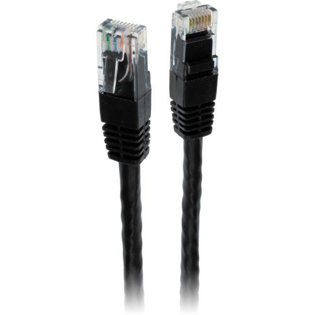 Pro2 CAT6 UTP RJ45 Patch Leads Network Cables Pro.2 Black 0.5m - BNR Industrial Automation