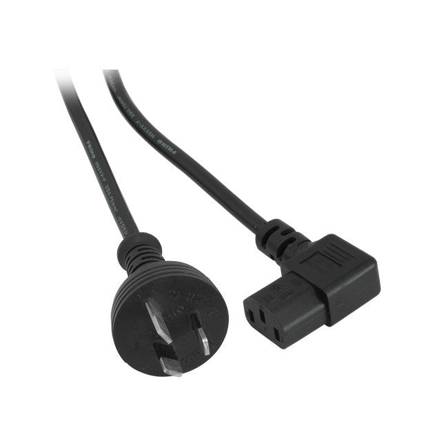 IEC Power Lead with Right Angle IEC Plug Cable BNR - BNR Industrial Automation