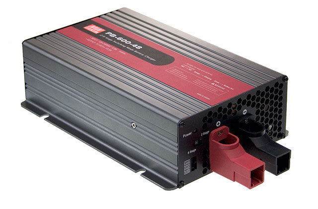 Mean Well MEAN WELL PB-600 Series 600W Intelligent Single Output Battery Charger - BNR Industrial
