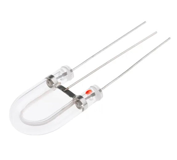MOFLASH X401-400 Series 10J Xenon Lamp Clear Tube Replacement, 3-Point DIN 10-240V Beacons MOFLASH - BNR Industrial Automation
