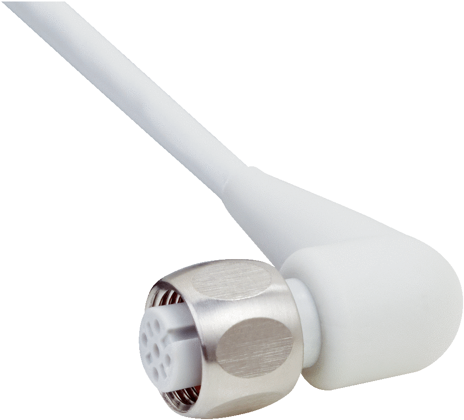 SICK M12 PP Sensor Lead Cable for Hygienic and Washdown Zones Sensors SICK - BNR Industrial Automation