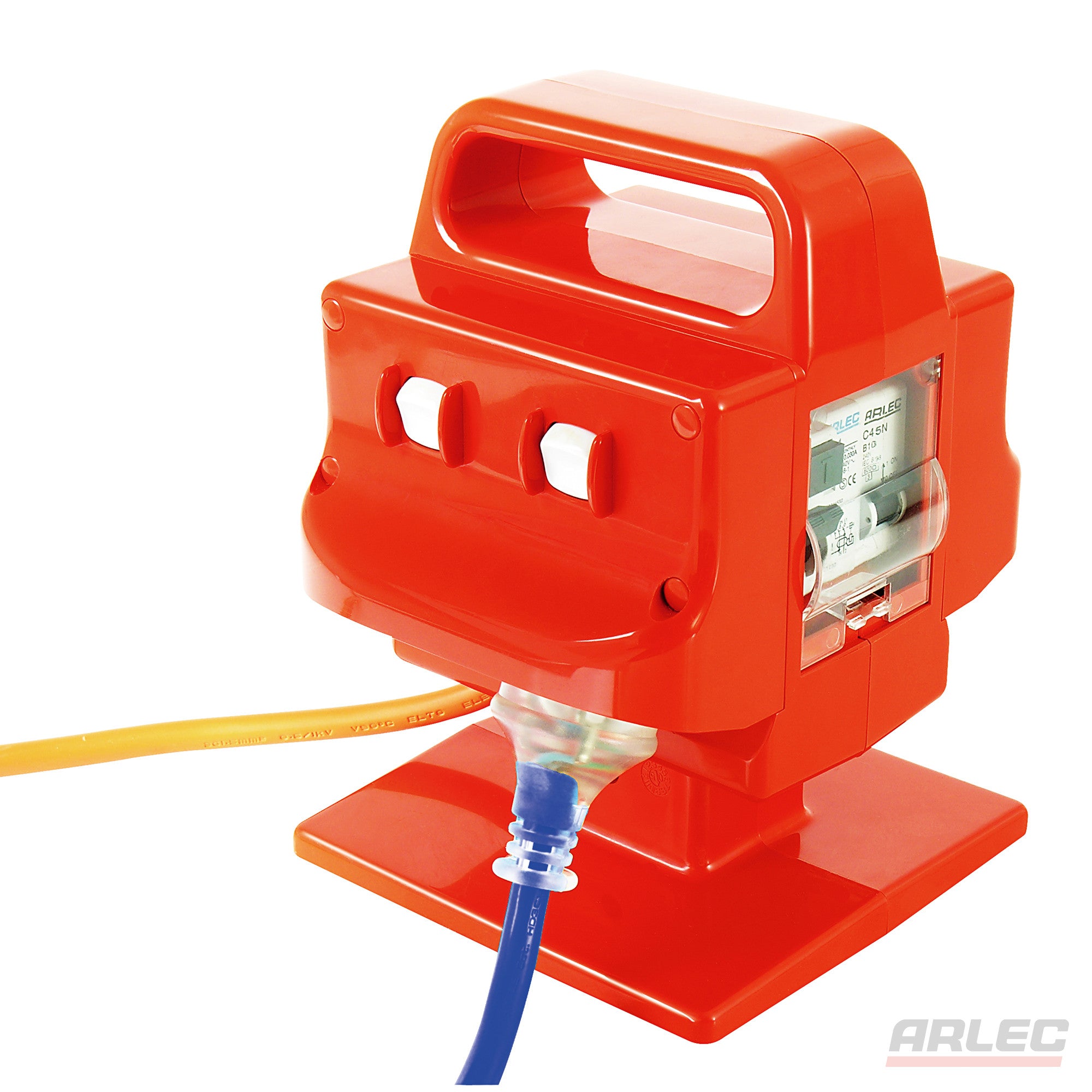 Arlec ARLEC Heavy Duty Portable 4 Outlet 15 Amp Safety Switch - PB97 - BNR Industrial