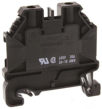 Wieland Selos WT 4mm² Terminal with Screw Connection wieland Black - BNR Industrial Automation