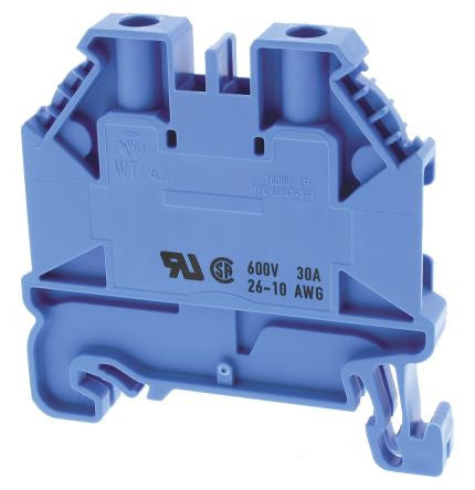 Wieland Selos WT 4mm² Terminal with Screw Connection wieland Blue - BNR Industrial Automation