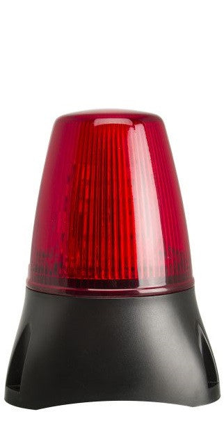 MOFLASH LEDA100 ECO Series LED Beacons with Buzzer MOFLASH 8-20VAC/DC Red - BNR Industrial Automation