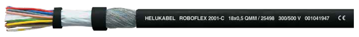 LAPP KABEL HELUKABEL ROBOFLEX 2001 / 2001-C Highly Flexible Robot Cable - BNR Industrial