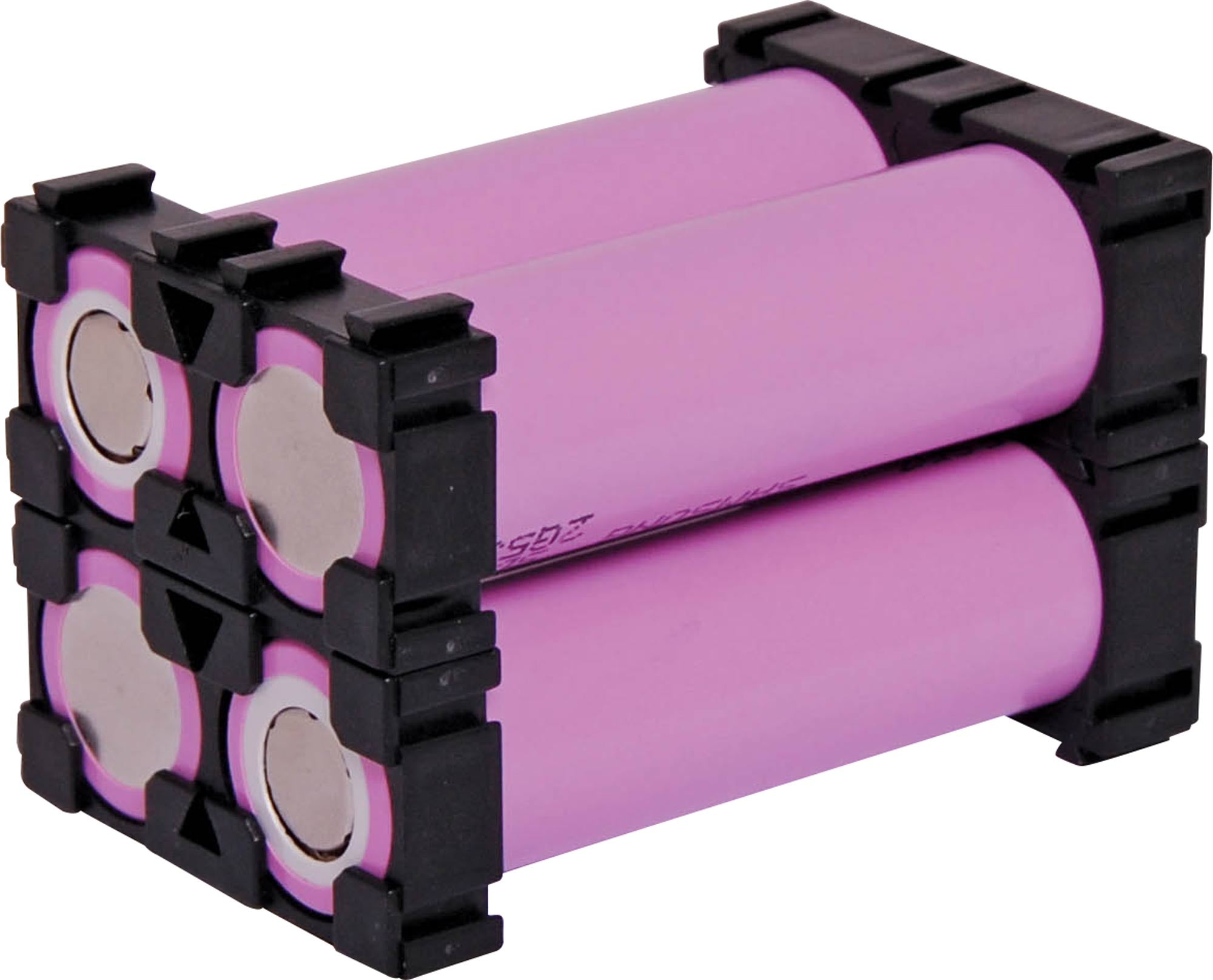 Double and Triple 18650 Interlocking Rectangle Battery Holder Batteries BNR - BNR Industrial Automation