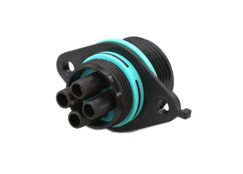 techno THB.387.D4A.Z 4 Pole Panel Mount Plug Connector IP68 Cable Accessories techno - BNR Industrial Automation