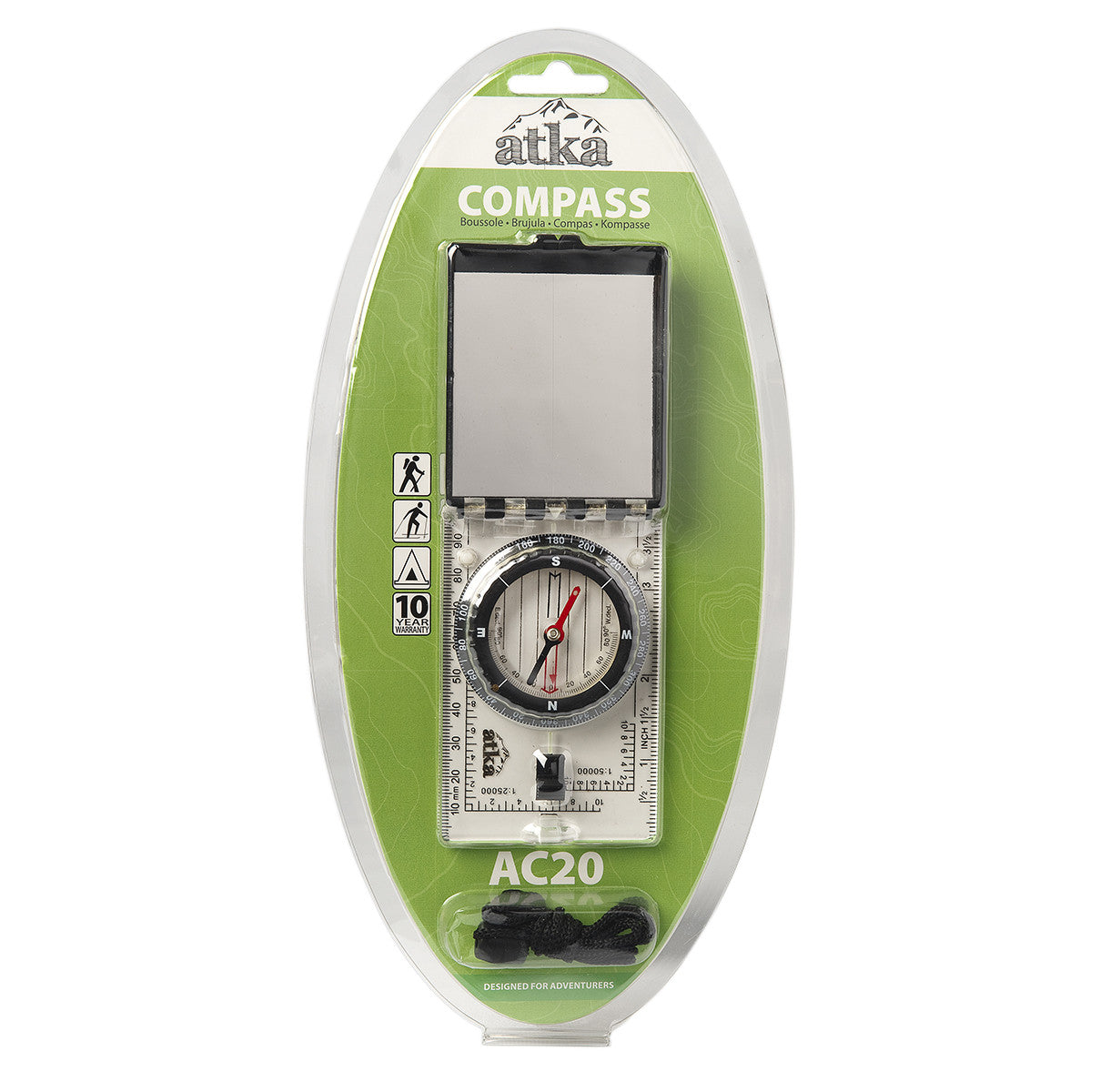 Atka Atka AC20 Professional Folding Compass - BNR Industrial
