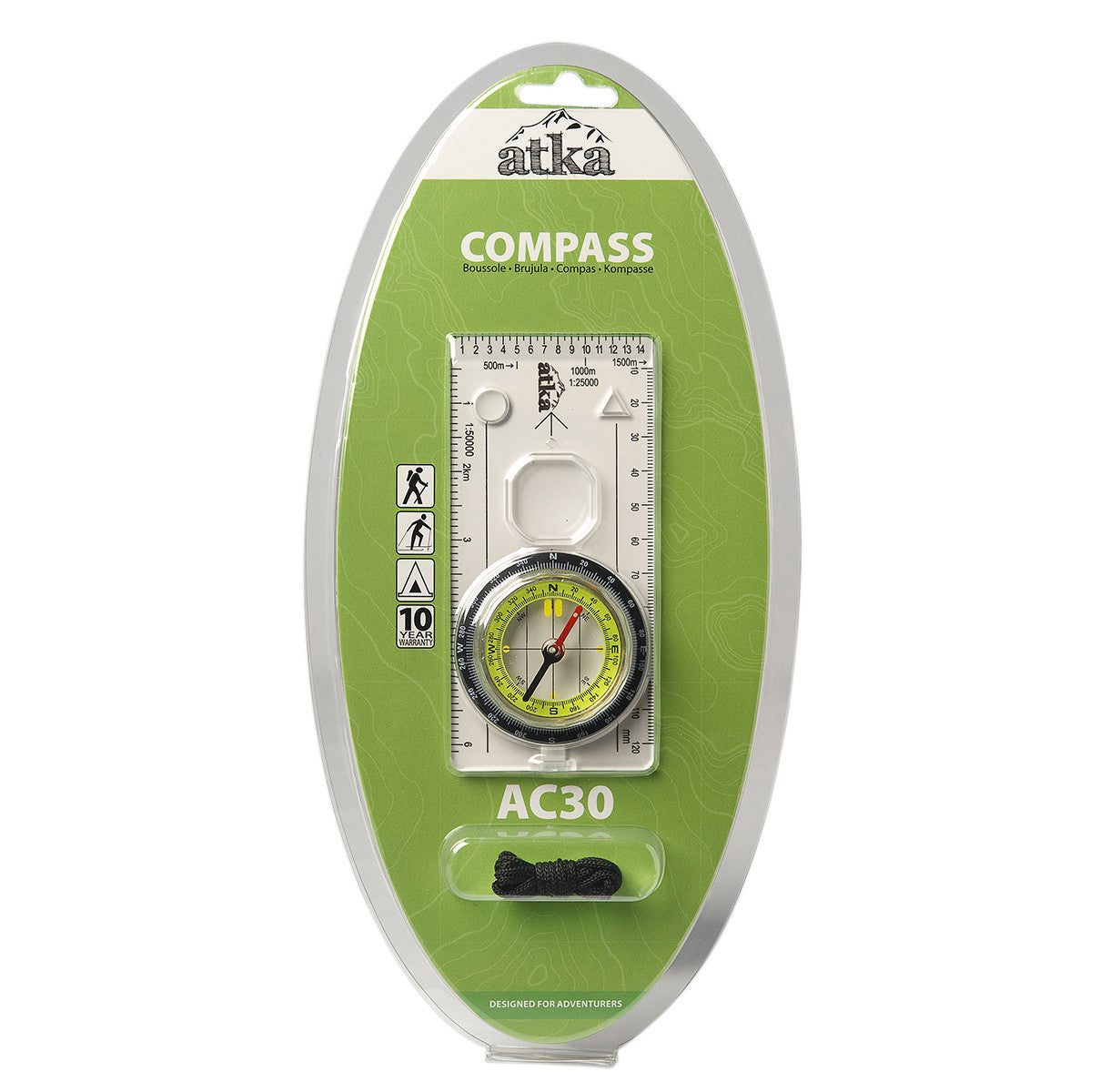 Atka Atka AC30 Orienteering Compass - BNR Industrial
