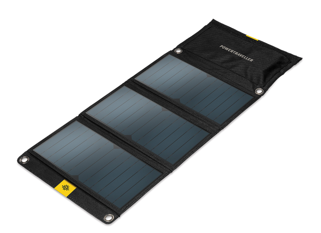 POWERTRAVELLER POWERTRAVELLER FALCON 21 Foldable Multi-Voltage Solar Panel - BNR Industrial