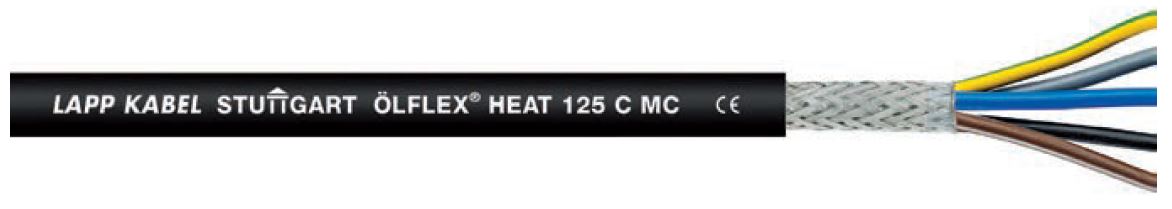 LAPP KABEL LAPP KABEL ÖLFLEX® HEAT 125 C MC Hi Temp Shielded Multicore Cable, Halogen Free, Flame-retardant, Low Smoke - BNR Industrial