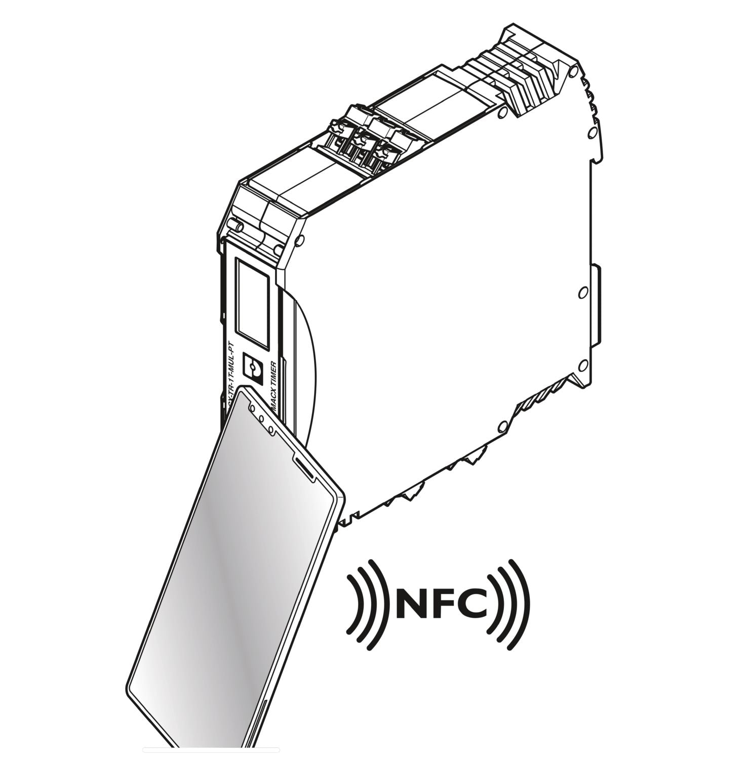 Phoenix Contact Power off delay timer relay, 24 V AC/DC ... 240 V AC/DC wide-range supply, time range adjustable (10 ms ... 10 min) - 1119399 Phoenix Contact - BNR Industrial Automation