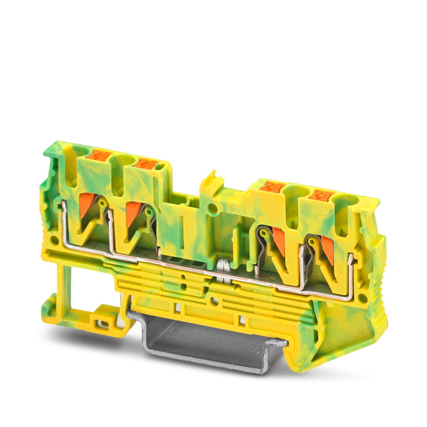 Phoenix Contact PT 2,5-QUATTRO-PE - Feed-through Protective conductor terminal block Phoenix Contact - BNR Industrial Automation