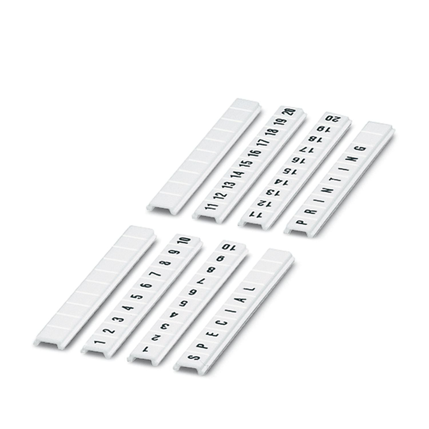 Phoenix Contact ZBF 5,LGS:FORTL.ZAHLEN - Zack Marker strip, flat - Numbers Phoenix Contact - BNR Industrial Automation