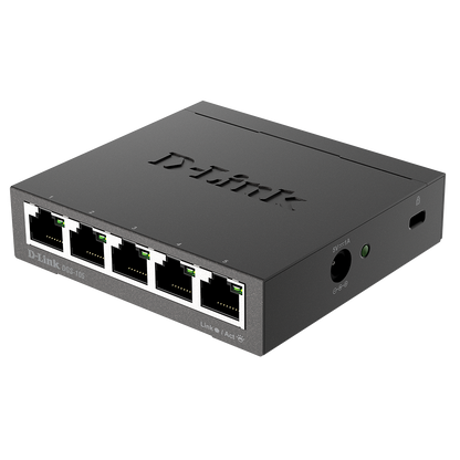 D-Link 5-Port Gigabit Desktop Switch (Metal Housing) - DGS-105 D-Link - BNR Industrial Automation