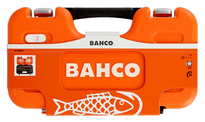 Bahco 16-Piece Imperial 1/4 in Standard Socket Set with Ratchet, 6 point - S160AF Bahco - BNR Industrial Automation