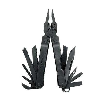 Leatherman Super Tool 300 Black Multi-Tool with Molle Sheath Multitool Leatherman - BNR Industrial Automation