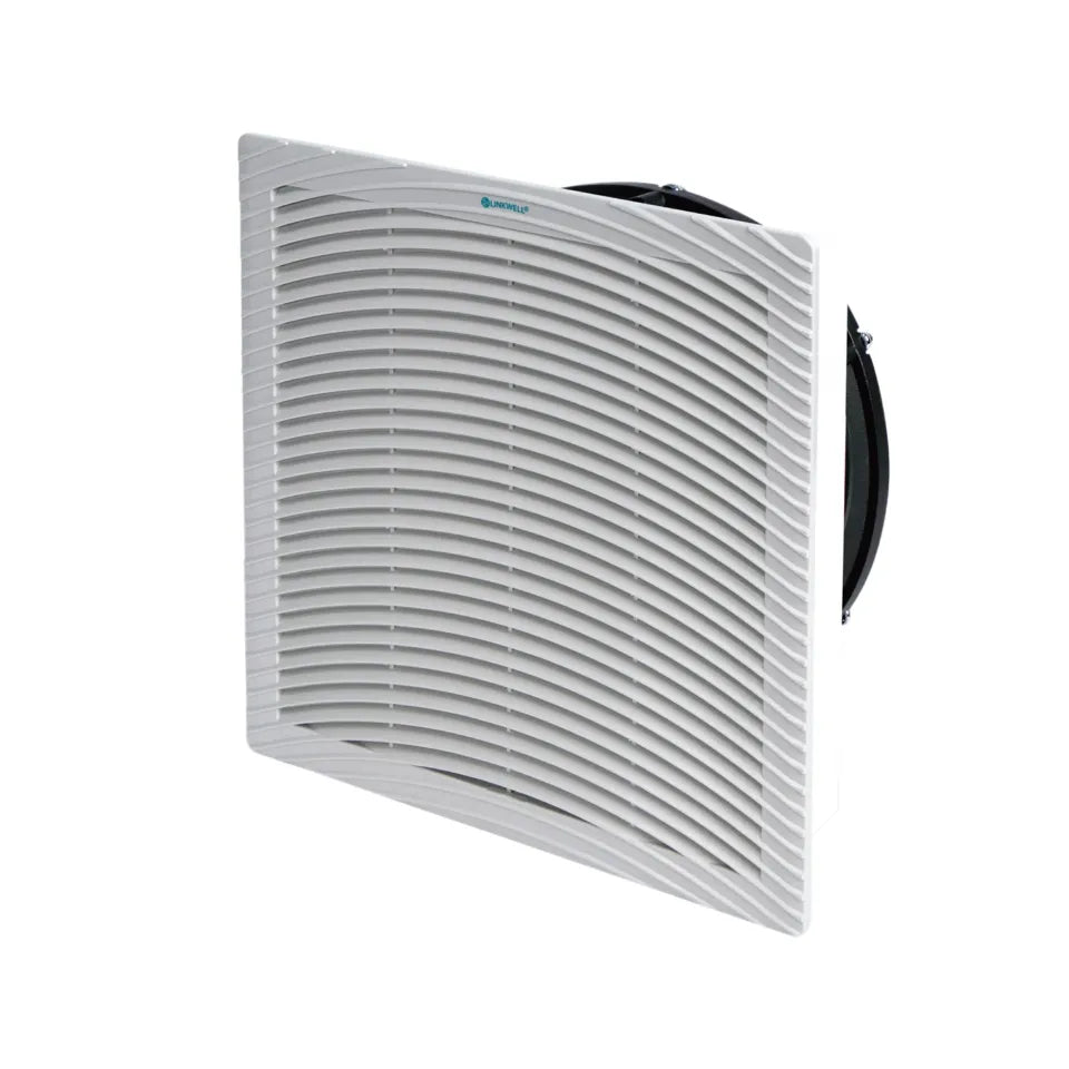 LINKWELL FK5527.230 Fan and Filter - High Airflow, Panel Mount, RAL7035, IP54, 325x325mm Fans LINKWELL - BNR Industrial Automation
