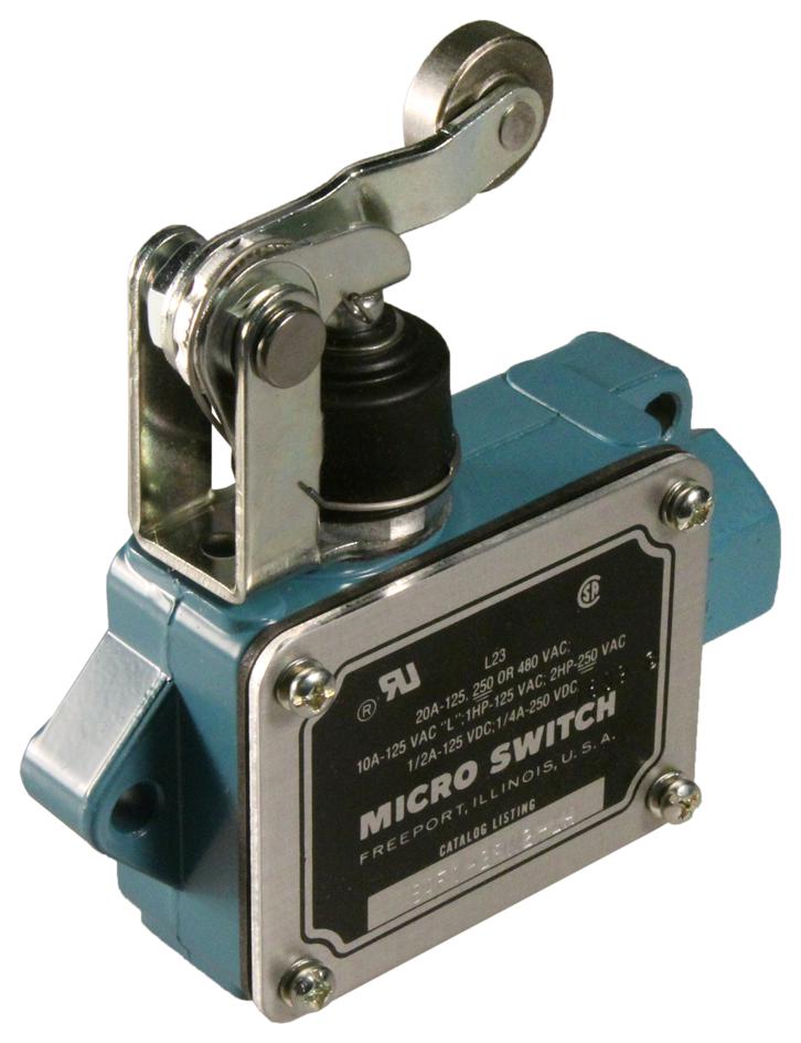 Honeywell Limit Switch SPDT Top Roller Arm Actuator-lft SnpActn - BAF1-2RN2-LH Limit Switch Honeywell - BNR Industrial Automation