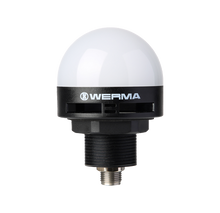 WERMA MC55 Series 240 LED Installation Beacon with up to 7 colours, Optional: Buzzer - UL approval Werma Mulitcolour (RGB) 10-3VDC With Buzzer - BNR Industrial Automation