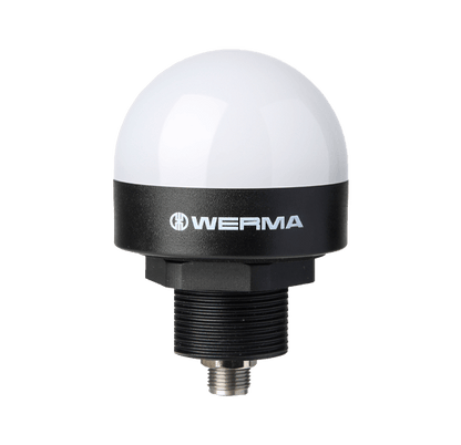 WERMA MC55 Series 240 LED Installation Beacon with up to 7 colours, Optional: Buzzer - UL approval Werma Tricolour (RGY) 24VDC Without Buzzer - BNR Industrial Automation
