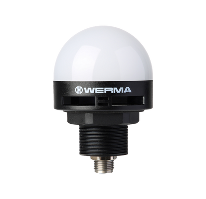 WERMA MC55 Series 240 LED Installation Beacon with up to 7 colours, Optional: Buzzer - UL approval Werma Tricolour (RGY) 24VDC With Buzzer - BNR Industrial Automation