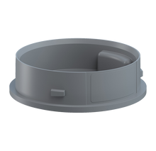 Werma Mini Mounting Adapter Accessories, Base and Wall Mount Beacon Werma Mini Adapter Floor Mount GY - 260.700.01 - BNR Industrial Automation